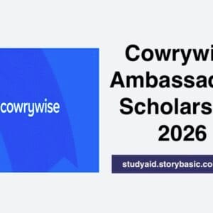 Cowrywise Ambassadors Scholarship