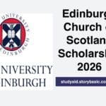 Edinburgh Church Scholarship 2026 | Full Funding for Africans