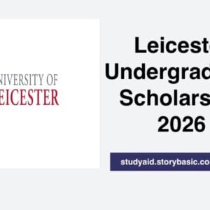Leicester Undergraduate Scholarship